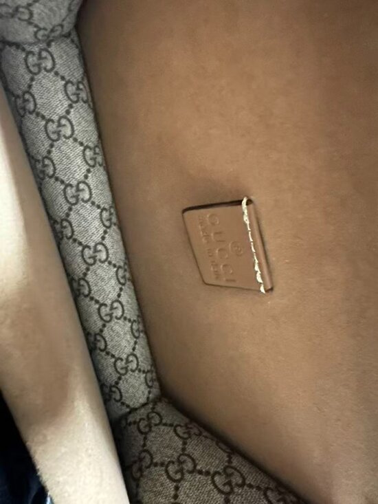 GG Supreme Monogram Mini Dionysus Top Handle Bag Taupe - Picture 6 of 7